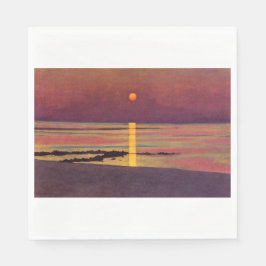Sunset (von Félix Vallotton) Serviette