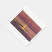 Sunset (von Félix Vallotton) Serviette (Ecke)