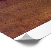 Sunset von Joseph Mallord Turner Poster (Ecke)