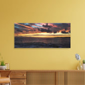Sunset von Kailua-Kona Hawaii Leinwanddruck (Insitu (Wohnzimmer))
