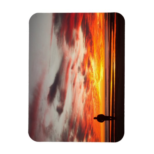Sunset Walk Magnet (Vertikal)