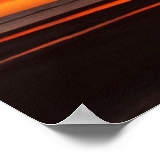 Sunset Walk Poster (Ecke)