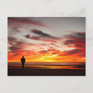 Sunset Walk Postkarte