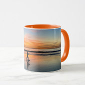 Sunset Walk - Venice Beach, CA Tasse (VorderseiteRechts)
