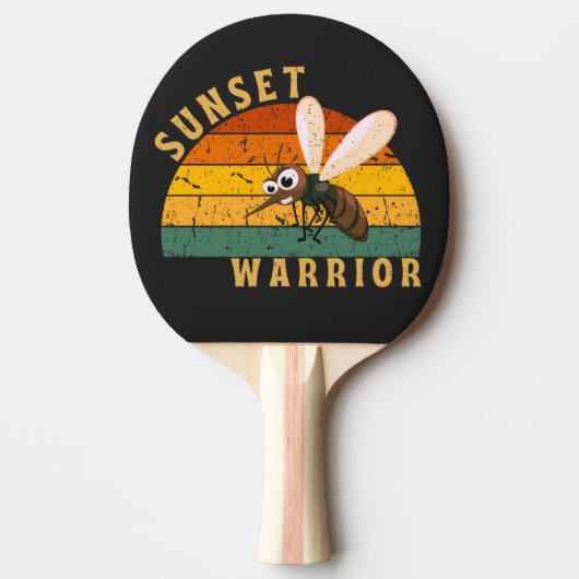 Sunset Warrior Tischtennis Schläger (Vorderseite)