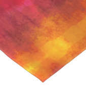Sunset Watercolor Art Tischdecke (Schrägansicht)