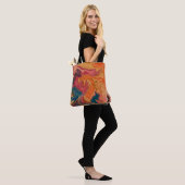 Sunset Watercolor Glaze Tasche (Am Model)