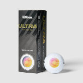Sunset Watercolor Golf Ball (Verpackungen)