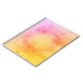 Sunset Watercolor Spiral Notebook Notizblock (Linke Seite)