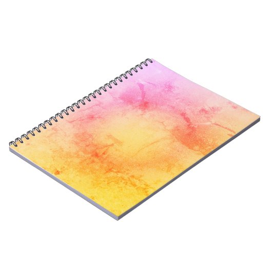 Sunset Watercolor Spiral Notebook Notizblock (Linke Seite)