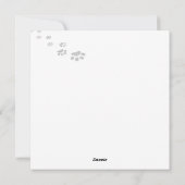 Sunset Wave Riding Cat Feiertagskarte (Rückseite)