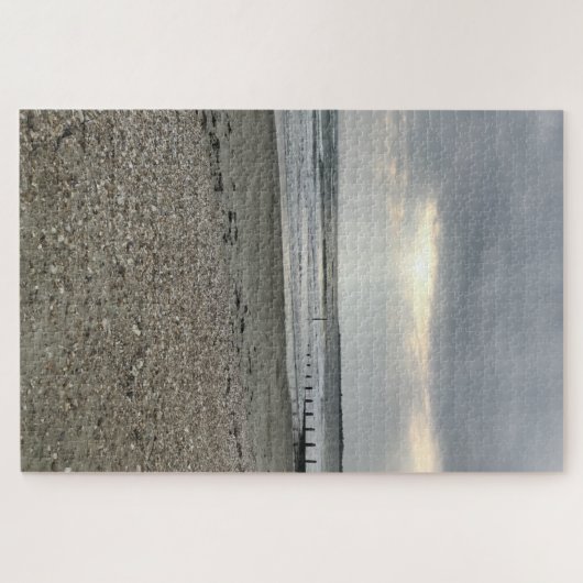 Sunset West Wittering Beach Chichester Sussex UK Puzzle (Horizontal)