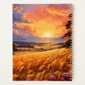 Sunset Wheat Field Planer (Rückseite)