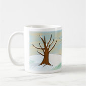 Sunset Winter Scape Kaffeetasse (Links)