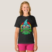 Sunset Wizard Frog T - Shirt (Vorne ganz)
