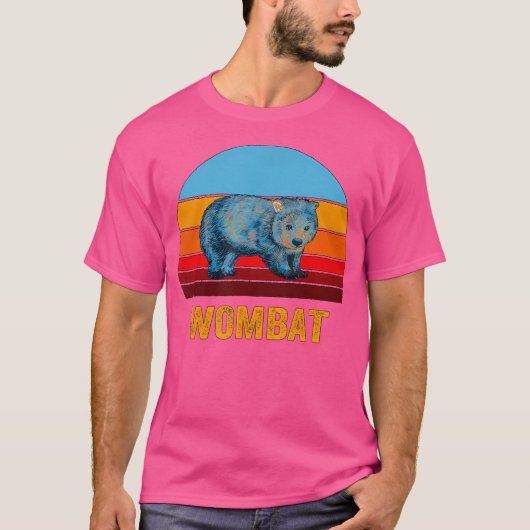 Sunset Wombat T-Shirt (Vorderseite)
