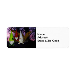 Sunset Woodland Gnomes Rücksendeadresse