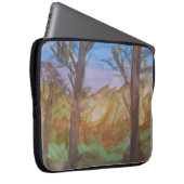 Sunset Woods Laptop Sleeve (Vorne Rechts)