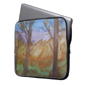 Sunset Woods Laptop Sleeve (Vorderseite Links)