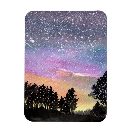 Sunset Woods Magnet (Vertikal)