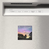 Sunset Woods Magnet (In Situ (Geschirrspüler))