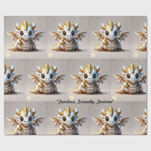 "Sunset Wyrm" Geschenkpapier (Flach)