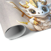 "Sunset Wyrm" Geschenkpapier (Rolleneckpunkt)