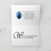 Sunset Yacht 60. Geburtstagskarte Karte (Innenseite)