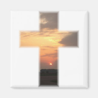 SunsetCrossMagnet Magnet