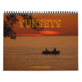 SUNSETS-2011-2012/15-monatiger Kalender (Titelbild)