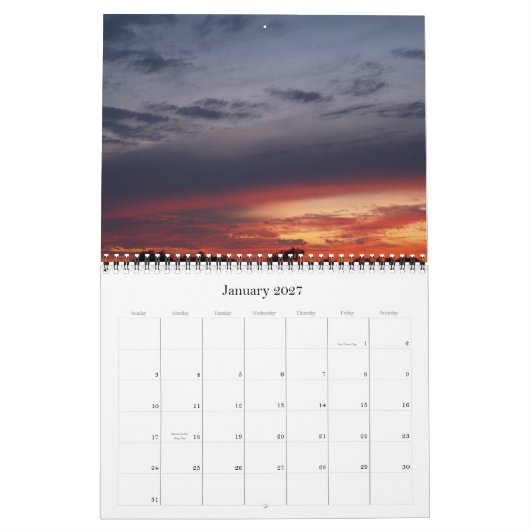 SUNSETS-2011-2012/15-monatiger Kalender (Jan 2027)