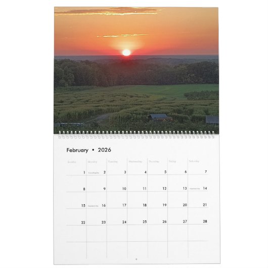 Sunsets Kalender (Feb 2026)