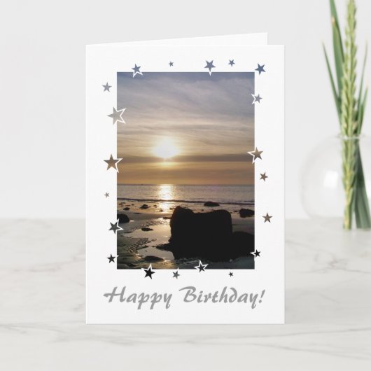 SUNSETS KARTE (Vorderseite)