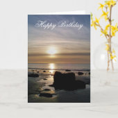 SUNSETS KARTE (Gelbe Blume)