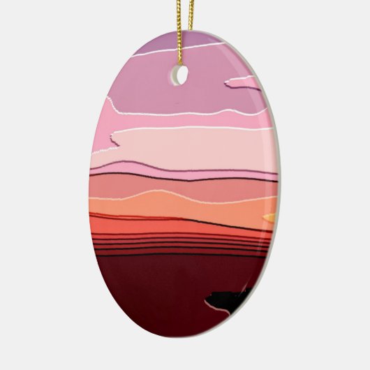 SUNSETS KERAMIK ORNAMENT (Links)