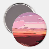 SUNSETS MAGNET (Vorderseite/Rückseite)