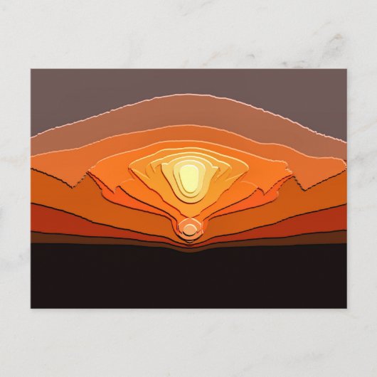 SUNSETS POSTKARTE (Vorderseite)