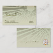 Sunshina Business Card Visitenkarte (Vorne/Hinten)