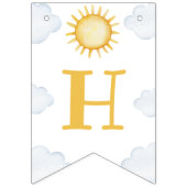 Sunshine 1st Birthday Party Banner (Zweite Fahne)