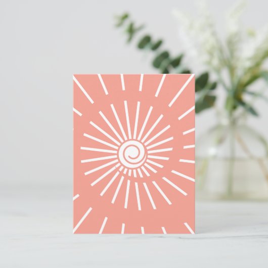 Sunshine 9 feiertagspostkarte (Stehend Vorderseite)