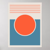 Sunshine Abstract Design Poster (Vorne)