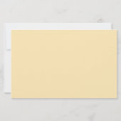 Sunshine Advice Predictions Card Sun Baby Shower (Rückseite)