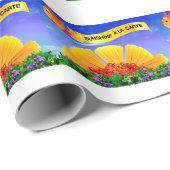 SUNSHINE ALA CARTE! GESCHENKPAPIER (Rolleneckpunkt)