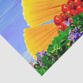 SUNSHINE ALA CARTE! SEIDENPAPIER (Detail)