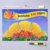 SUNSHINE ALA CARTE! SEIDENPAPIER (Handwerk)