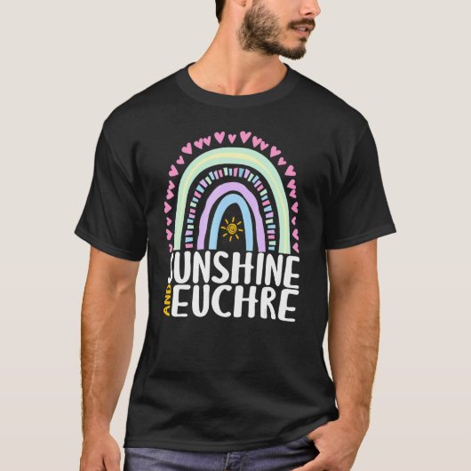Sunshine and Euchre Niedlich Rainbow Graphics Wome T-Shirt (Vorderseite)