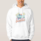 Sunshine and Good Vibes Hoodie (Vorderseite)