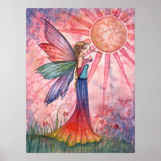 Sunshine and Rainbow Fairy Poster (Vorne)