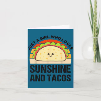 Sunshine and taco cinco de mayo fiesta mexican karte