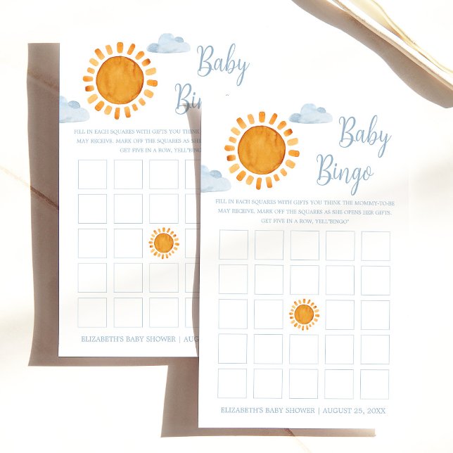 Sunshine Baby Bingo (Von Creator hochgeladen)
